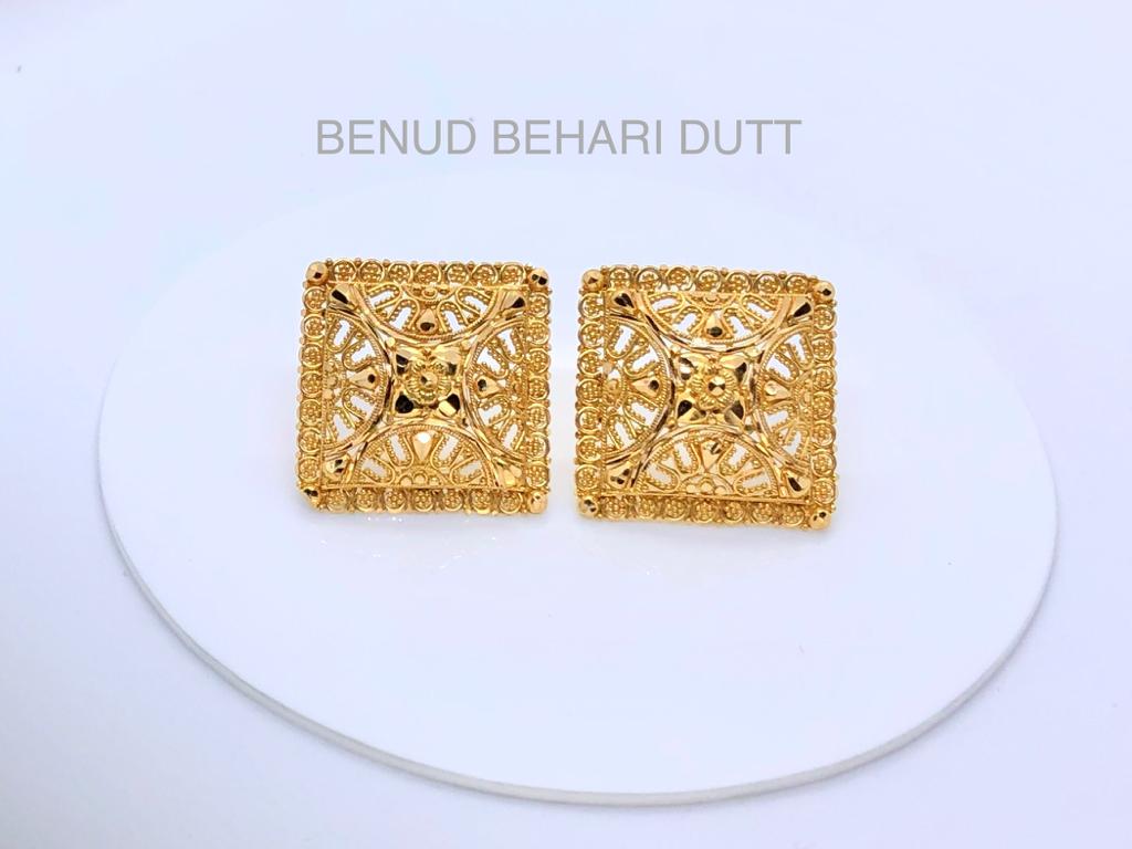 GOLD BIG SQUARE PASSA - BENUD BEHARI DUTT
